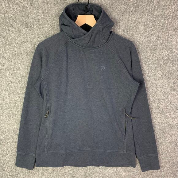 Fjallraven High‎ Coast Hoodie Womens Sz Medium Pullover Sweatshirt - Picture 1 of 9